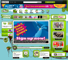 A screenshot of the promotion for "BBC iD" on the CBBC website