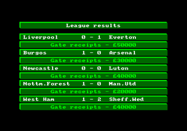 League results