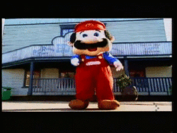 A move Mario did in the video.