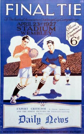 Programme for the match.