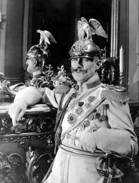A picture of Rupert Julian as the Kaiser.