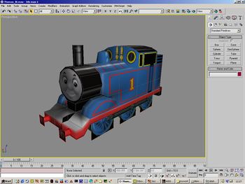 Thomas' in-game model.