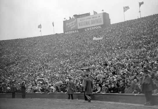 A section of the crowd at the game.