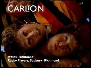 Rugby Players, Sudbury, Richmond ident from 1993.