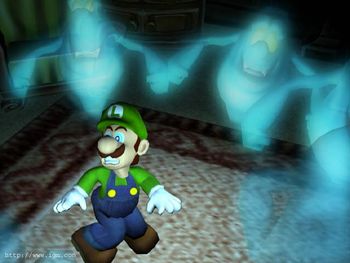 Beta render for Luigi's Mansion