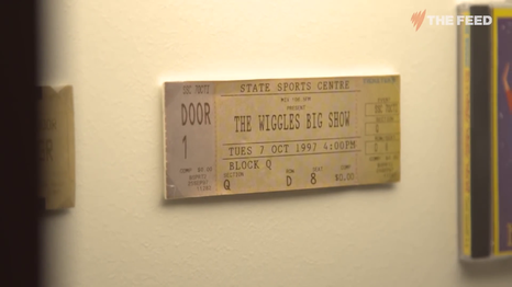 Ticket for the show where the special was taped