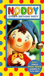 Noddy Gives a Birthday Party VHS
