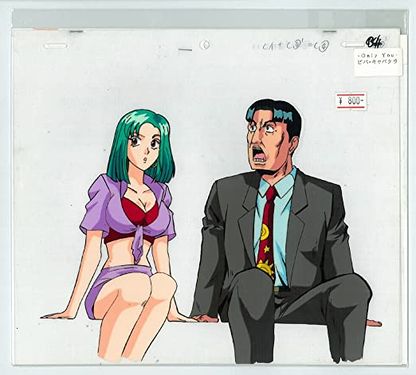 A cel from the series, available to be bought on Amazon JP. (2/3)