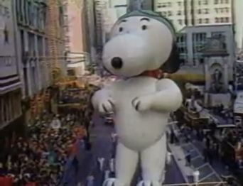 The Aviator Snoopy balloon