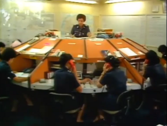 Call operation centre scene(1986-1987Intro)