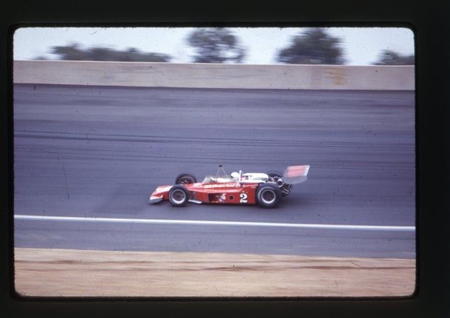 A.J. Foyt driving a Coyote-Foyt at the race. He would retire after 38 laps following an engine failure.