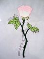 A rose, possibly from Tuxedo Mask.