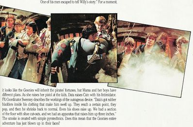 Magazine article talking about Data's invention, "The Intimidator," which never made it into the final cut of the movie.