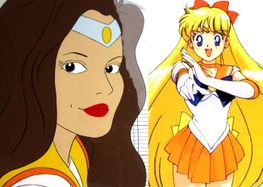 A comparison of the Toon Makers version of Sailor Venus and the original Sailor Venus.