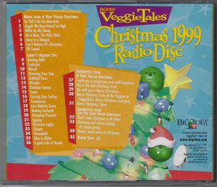 Traycard for Christmas 1999 Radio Disc.