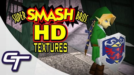 "Super Smash Bros 64 HD texture pack review (Not 3DS)" thumbnail.