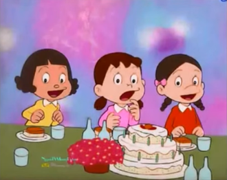 A picture of Shizuka from the episode "Shizuka's Birthday".
