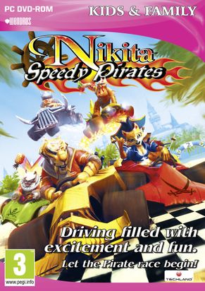 Nikita: Speedy Pirates box art