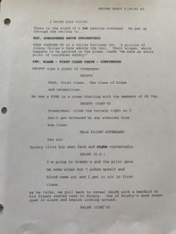 Script of the scene (1/3).