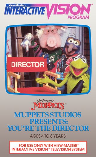 The box-art for the "Muppet Studios Presents: You're the Director" tape.