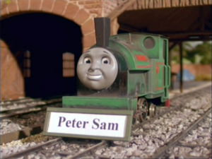 Peter Sam's nameboard