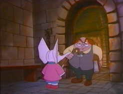 The third cutscene of "Foe or Friend?", which was cut from the Norwegian dub and was rumored to be cut from the current copy Britt Allcroft Productions has of the TV version for being "too scary".