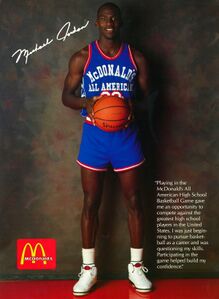 Michael Jordan In jersey (1/2).