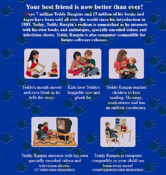 File:Teddy Ruxpin Advertisment.png