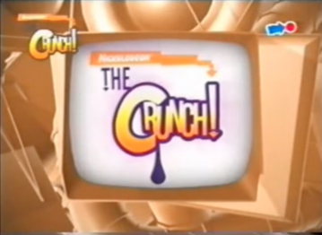 The Crunch! opening logo, 2005.