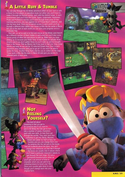 File:Nintendo Magazine 82 (Dec 1999) 40 Winks02.jpg