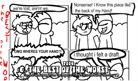 The sixth comic in the series done by Edd.
