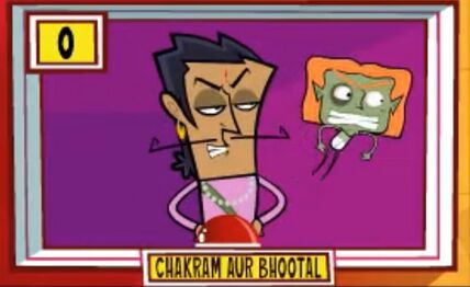 “Chakram” And “Bhootal” we’re characters that featured in only one episode of the Hindi adaptation (S3E1 - Halloween). They were the replacements for Dr Jerkhill & Mr Hives