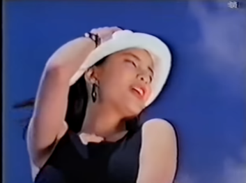 A scene from the music video.