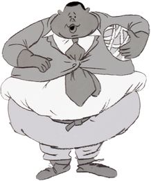 Original design of the Fat Albert character.