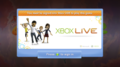 Screenshot of pop-up informing the user an Xbox Live account is required for play.