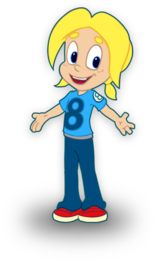 The Site's titular character "Pixeline".