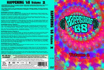 The cover of the second DVD-R volume of "Happening '68"