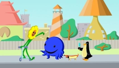 Screenshot of the pilot used to promote the series.