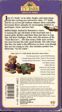 TV Teddy Berenstain Bears Giant Bat Cave Back.png