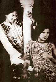 Vithal and Zubeida in a scene of the film.