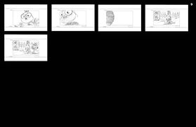 Ninth part of the first storyboard sequence.