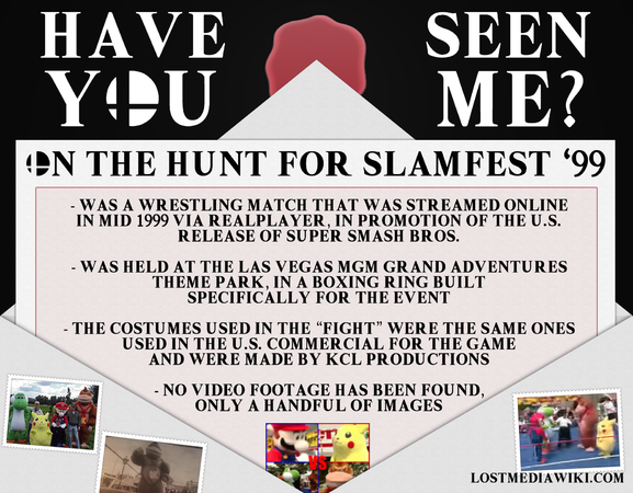 Lost Media Wiki "On the Hunt" search flyer for the video.