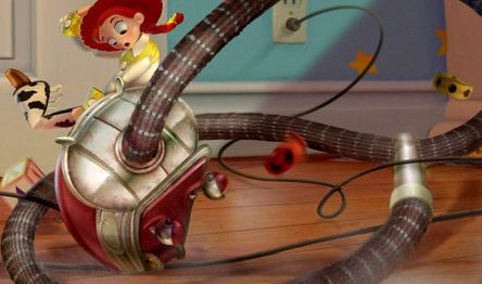 Concept art from Toy Story 3.