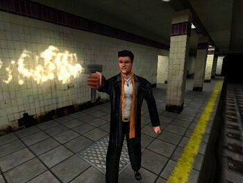 Screenshot of Beta Build of Max Payne; supposed build running on Dreamcast. (2/4)