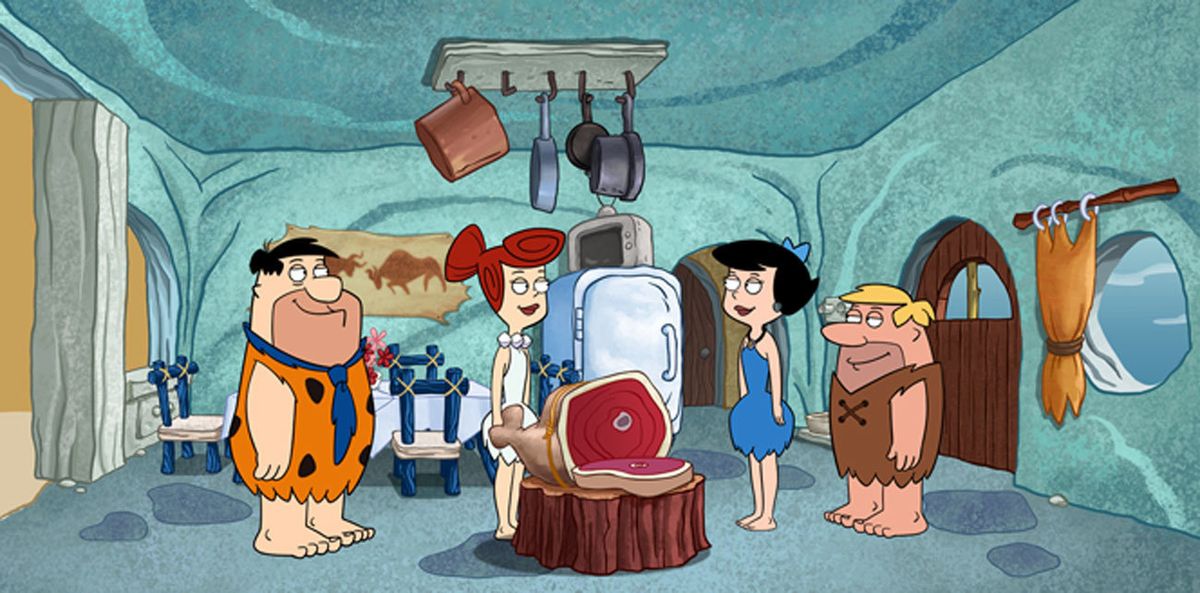 The Flintstones partially found production material for cancelled