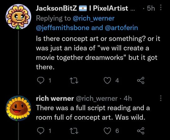 Response tweet by Rich Werner, mentioning the existence of a script.