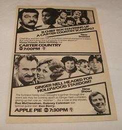 Promotional material for Apple Pie.