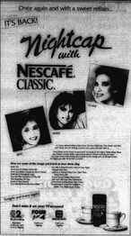 Poster of the show during Nestle's exclusive sponsorship era (1989)