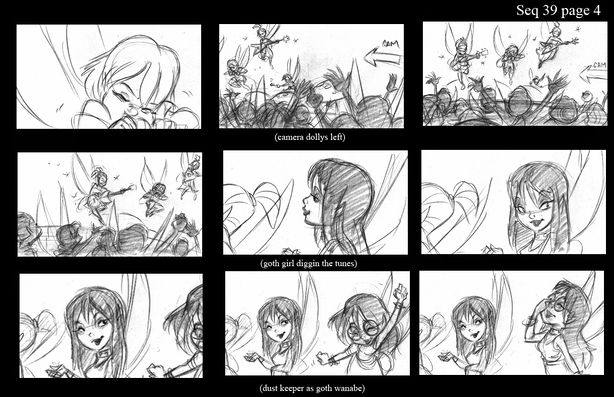 Brain Freeze Entertainment storyboard sequence (4/8)