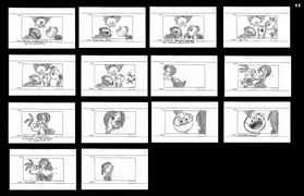 Eleventh part of the second storyboard sequence.